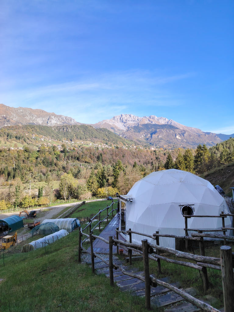 Bubble Room Eden Camp - Appena arrivati